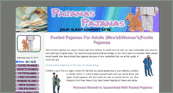 Desktop Screenshot of pajamaspajamas.com