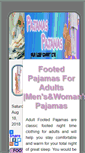 Mobile Screenshot of pajamaspajamas.com